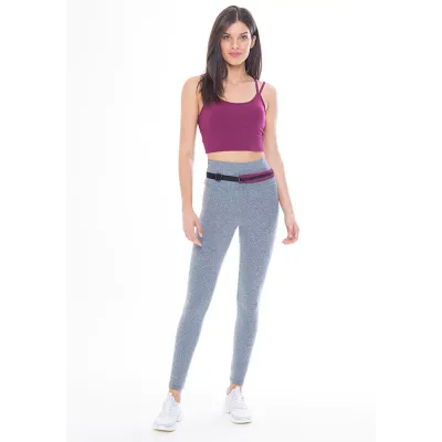 Calça Legging Rolamoça Power Fit Alta Compressão Cós Alto - 06550-ME73