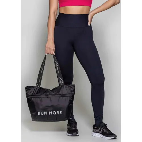 Calça Legging Rolamoça Power Fit Alta Compressão Cós Alto - 06550-PT