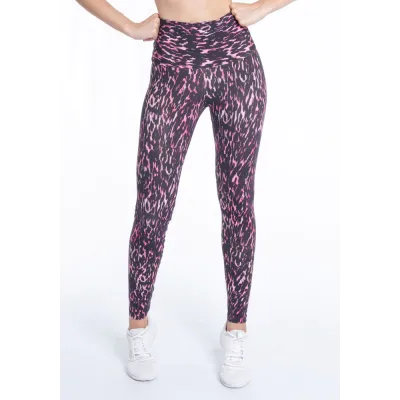 Calça Legging Rolamoça Supplex Cós Alto Alta Compressão - 06126-DG220