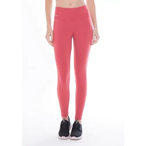 Calça Legging Rolamoça Power Fit Alta Compressão Ferrugem - 06540-FR01