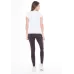 Calça Legging Rolamoça Power Fit Alta Compressão Marrom - 06540-MA01