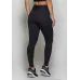 Calça Legging Rolamoça Power Fit Alta Compressão Preta - 06540-PT