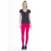 Calça Legging Rolamoça Power Fit Alta Compressão Rosa - 06540-RS22