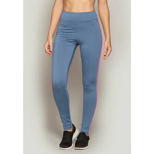 Calça Legging Térmica Rolamoça Run More Comfy Thermo Plus Azul - 06652-AZ12RS32
