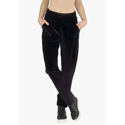 Calça Reta Rolamoça Run More Velvet Plume UV Peta - 05151-PT