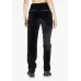 Calça Reta Rolamoça Run More Velvet Plume UV Peta - 05151-PT