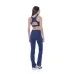 Calça Rolamoça Essencial Supplex Azul Marinho - 05204-AZ02