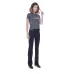 Calça Rolamoça Essencial Supplex Preta 05204-PT