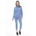 Calça Rolamoça Jogger Moletinho Azul - 05223-AZ20