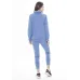 Calça Rolamoça Jogger Moletinho Azul - 05223-AZ20