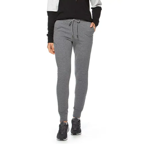 Calça Rolamoça Jogger Moletinho Mescla - 05223-ME73