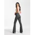 Calça Flare Peluciada Estilo Do Corpo 6751
