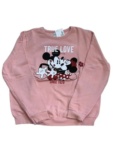 Blusa de Moletom Disney Mickey & Minnie - Licenciado Oficial
