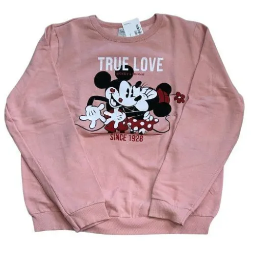 Blusa de Moletom Disney Mickey & Minnie - Licenciado Oficial