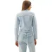 Jaqueta Jeans Easy Lança Perfume Biker AV24 Azul Feminino