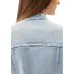 Jaqueta Jeans Easy Lança Perfume Biker AV24 Azul Feminino