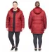Jaqueta Alongada Plus Size com Capuz