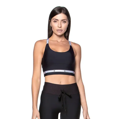 Top Rolamoça Alongado Compression - 04400-PTPR