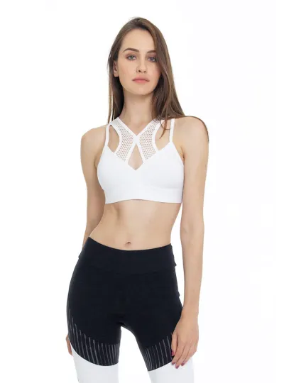 Top Rolamoça Aqua Fit Branco - 04292-BC