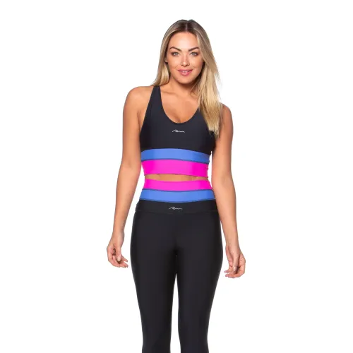 Top Rolamoça Run More Alongado Compression - 04393-PTAZ01