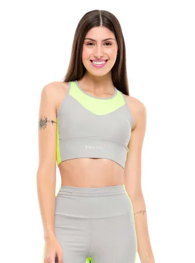 Top Rolamoça Run More Alongado Compression Bright - 04438-CZ01AM95