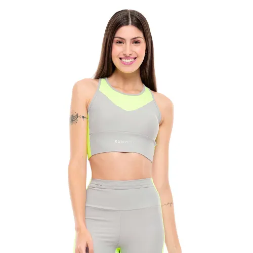 Top Rolamoça Run More Alongado Compression Bright - 04438-CZ01AM95
