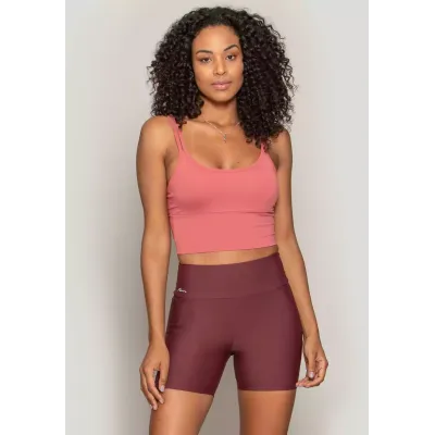 Top Rolamoça Run More Alongado Essencial Compression- 04372-RS24