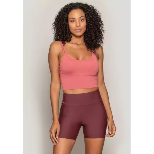 Top Rolamoça Run More Alongado Essencial Compression- 04372-RS24