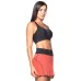 Top Rolamoça Run More Alta Sustentação Sem Bojo Fashion Sport - 04399-PT
