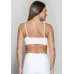 Top Rolamoça Run More Basic Essencial Branco - 04408-BC