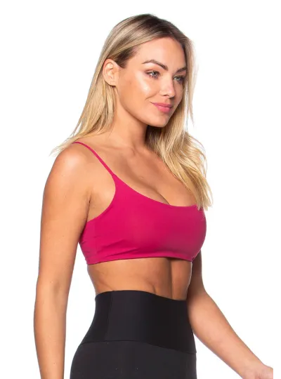 Top Rolamoça Run More Basic Essencial Roxo - 04408-RX19