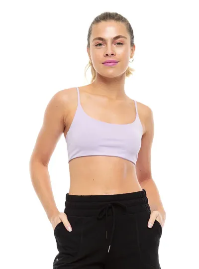 Top Rolamoça Run More Basic Essencial Roxo - 04408-RX23