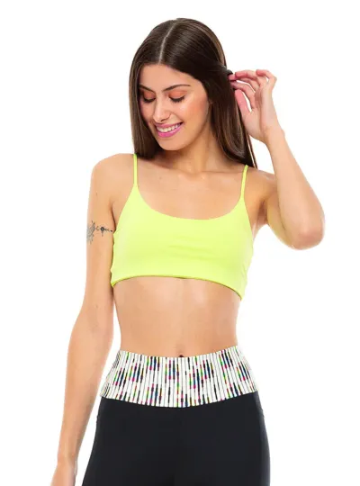 Top Rolamoça Run More Basic Essencial Verde - 04408-VD03