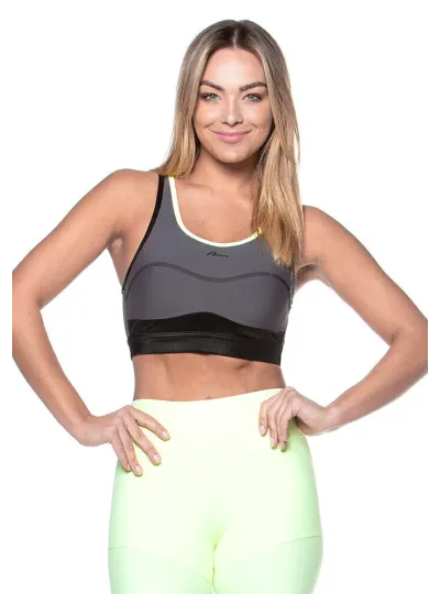 Top Rolamoça Run More Impacto Alta Sustentação Compression - 04397-CZ25PT