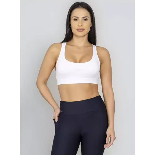 Top Rolamoça Run More Nadador Essencial Compression - 04371-BC