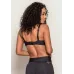 Top Rolamoça Run More Sutiã Esportivo Life Green Preto - 04464-PT