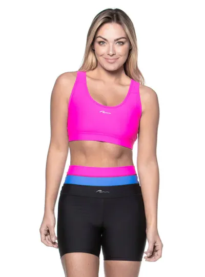 Top Rolamoça Run More Tiras Nas Costas Essencial Rosa - 04370-RS21