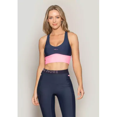Top Rolamoça Runmore Alongado Compression Crew RM - 04463-AZ21RS08