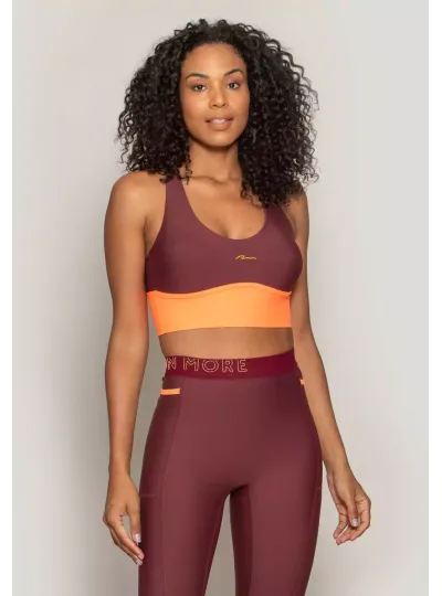 Top Rolamoça Runmore Alongado Compression Crew RM - 04463-BD03LJ16