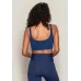 Top Rolamoça Runmore Basic Power Fit Azul - 04446-AZ02LJ15