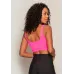 Top Rolamoça Runmore Basic Power Fit Rosa - 04446-RS32PT