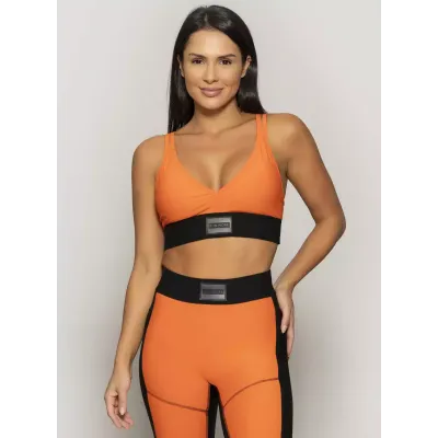 Top Rolamoça Runmore Gym Team - 04495-LJ04