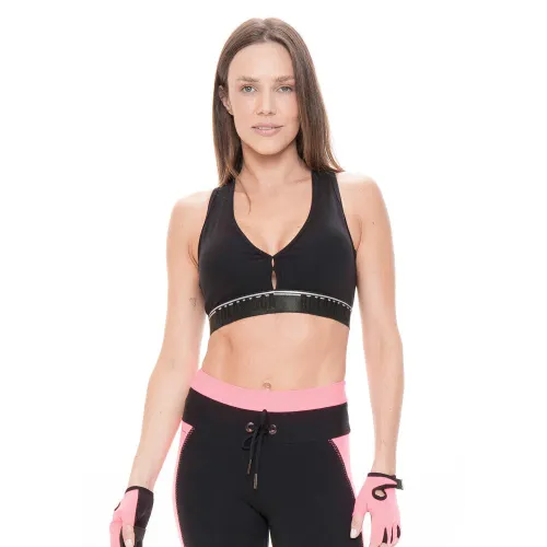 Top Rolamoça Supplex Com Elástico Personalizado - 04267-PT