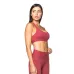 Top Rolamoça Supplex Essencial Power Fit Bordo - 04374-BD05