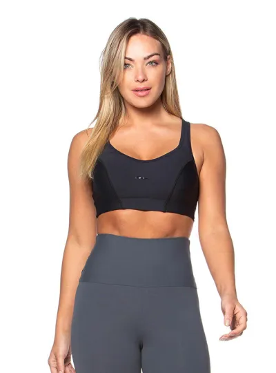 Top Rolamoça Sustentação Máxima Compression - 04409-PT