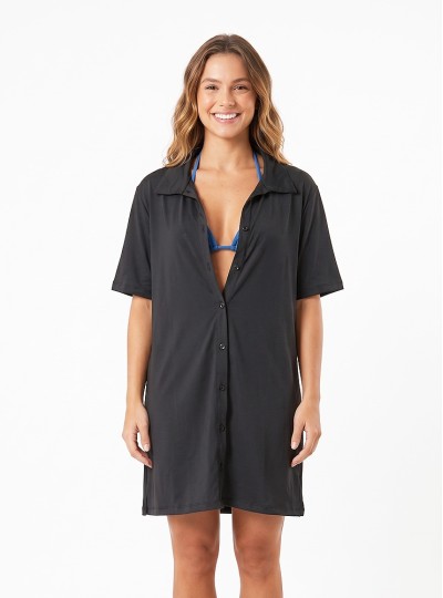 Chemise Manga Curta Arsiè - 06B.160.5055 Preto