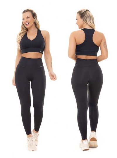 Legging Estilo do Corpo Powerfit - 6254 Preta