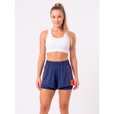 Short Duplo Estilo do Corpo Iron Light - 80011 Marinho
