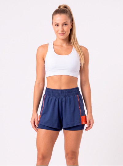Short Duplo Estilo do Corpo Iron Light - 80011 Marinho