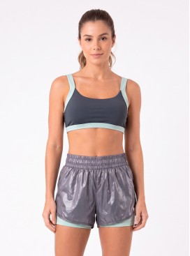 Top Estilo do Corpo Powerfit - 70422 Preto